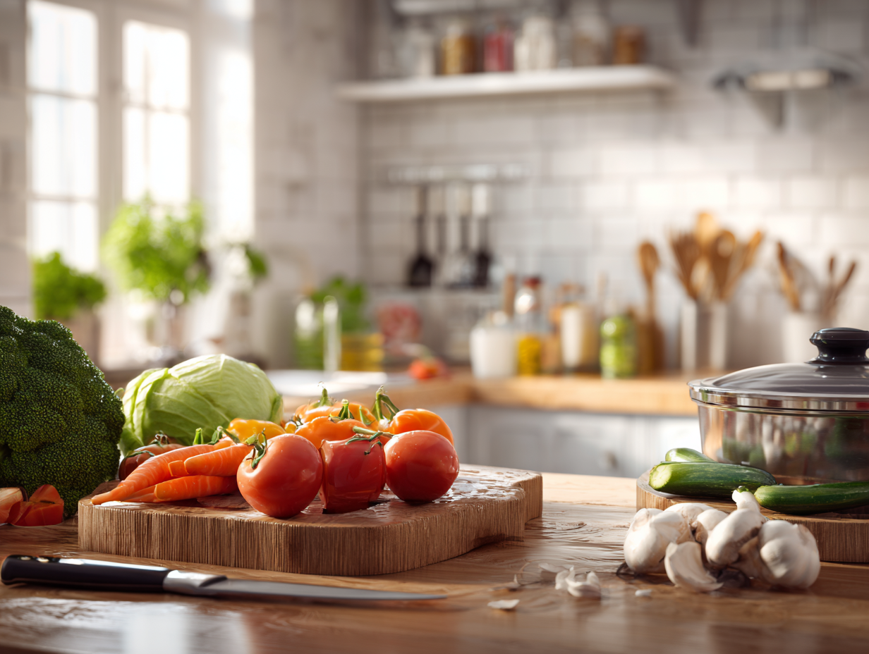 Ingrediente proaspete pentru meniuri nutritive